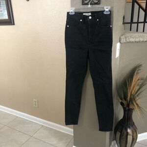 Madewell 11” High Rise Skinny Jeans Size 25
